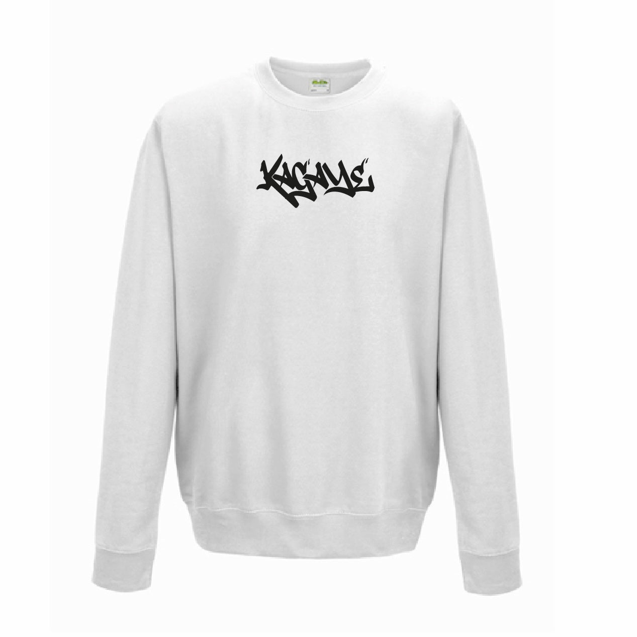 B-white crewneck